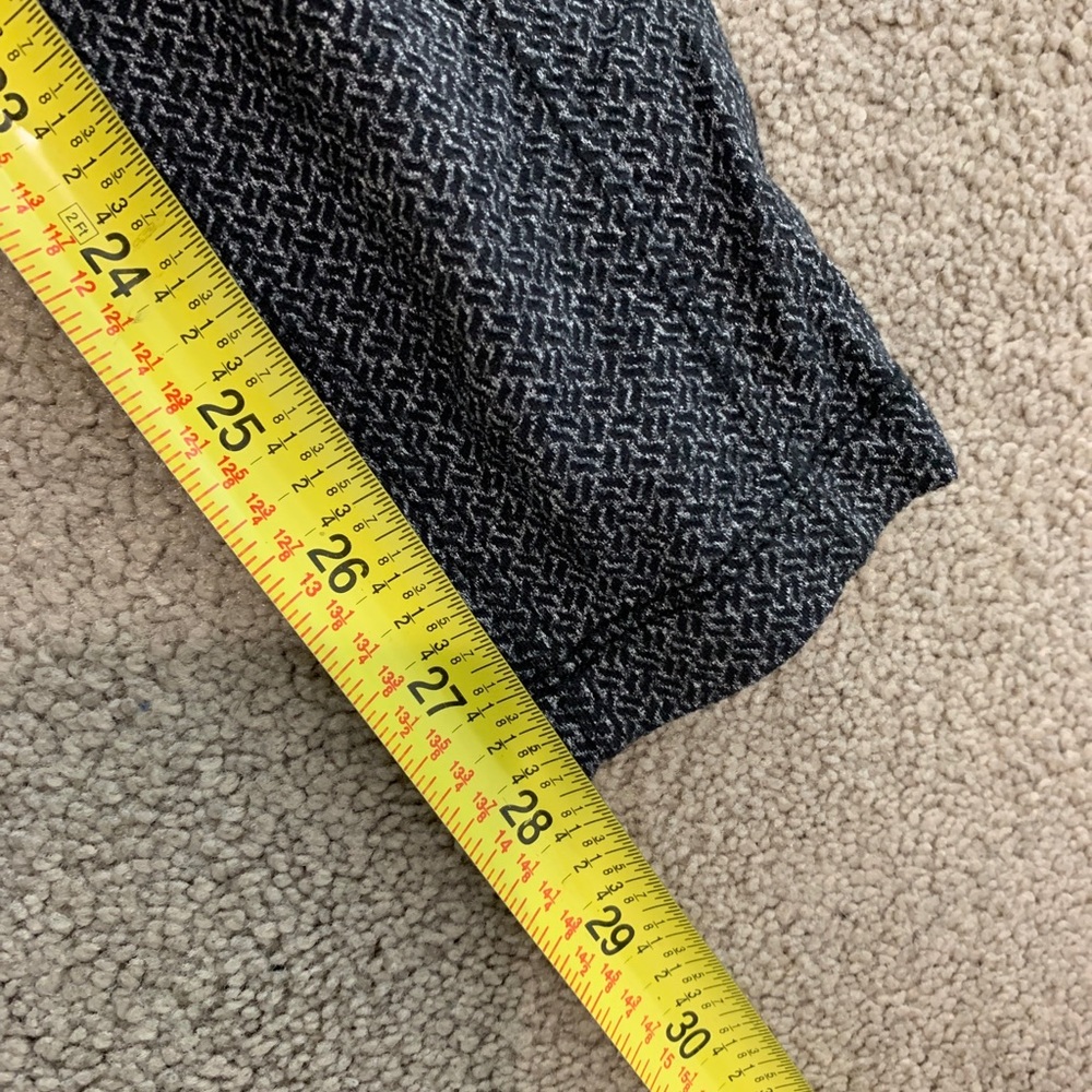 Athleta Metro High Waisted Herringbone Athletic Leggings Size XS Pockets - Picture 11 of 12